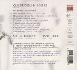 Produktbild: Debussy:Poemes-Lieder
