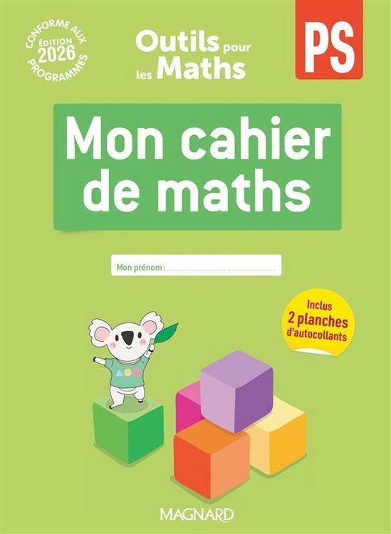 Produktbild: Outils Pour les Maths Ps (2026) - Cahier