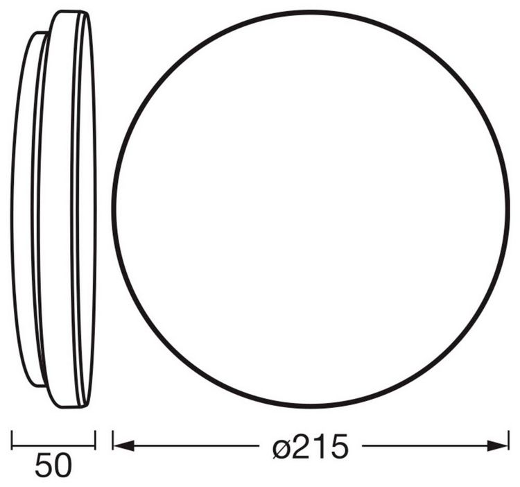 Produktbild: OSRAM HOMELIGHTING 4099854621444 Deckenleuchte, LED-Deckenleuchte Wei&szlig;