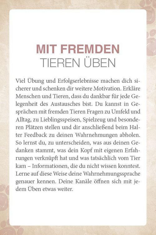 Produktbild: Mit Tieren kommunizieren