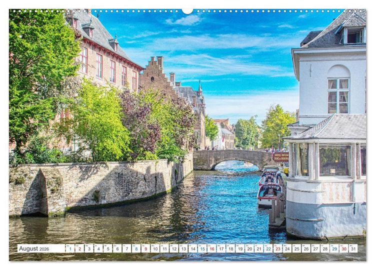 Produktbild: Br&uuml;gge sehen - und sich verlieben (hochwertiger Premium Wandkalender 2026 DIN A2 quer), Kunstdruck in Hochglanz