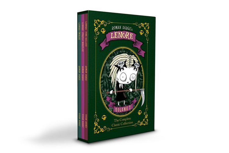 Produktbild: Lenore Slipcase Set (Swirlies, Purple Nurples, Pink Bellies)