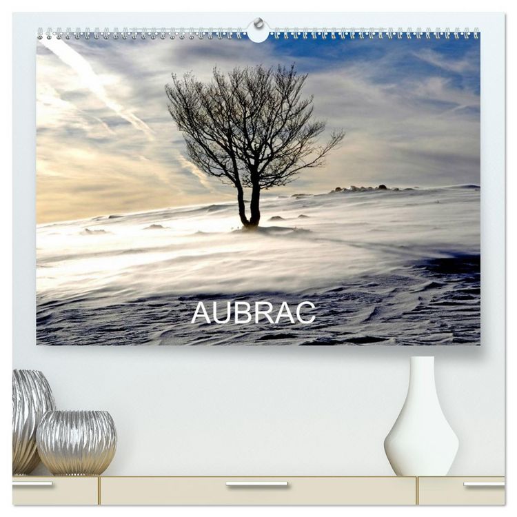 Produktbild: AUBRAC (Calendrier mural 2026 DIN A2 vertical) calendrier de bureau