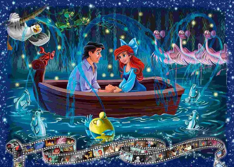 Produktbild: Erwachsenenpuzzle 1000 Teile - Disney Classics - Arielle