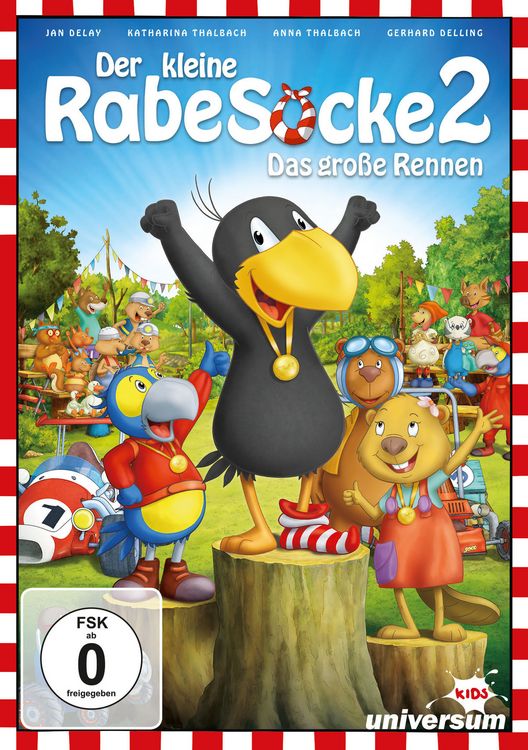 Produktbild: Der kleine Rabe Socke 2 - Das gro&szlig;e Rennen
