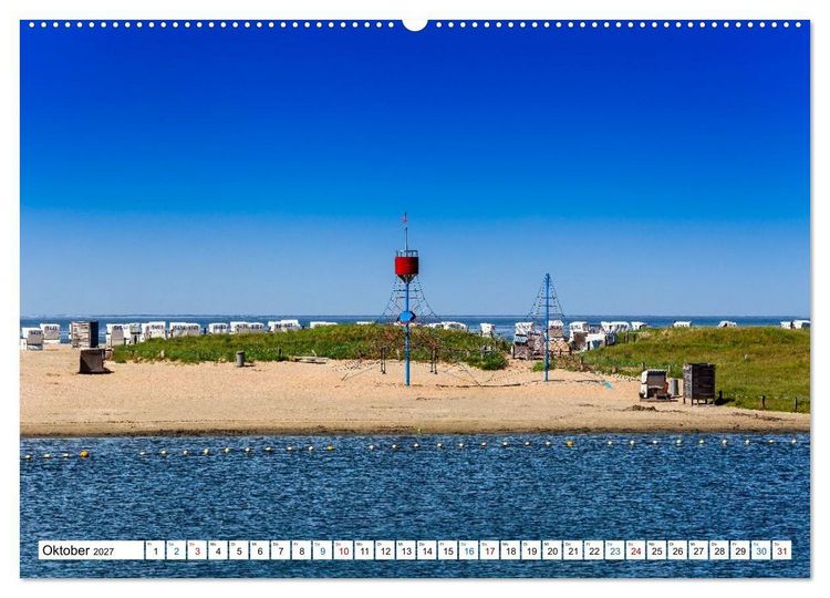 Produktbild: Die deutsche Nordseek&uuml;ste (hochwertiger Premium Wandkalender 2027 DIN A2 quer), Kunstdruck in Hochglanz