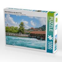 Produktbild: CALVENDO Puzzle Obere Schleuse an der Aare in Thun 1000 Teile Lege-Gr&ouml;&szlig;e 64 x 48 cm Foto-Puzzle Bild von SusaZoom