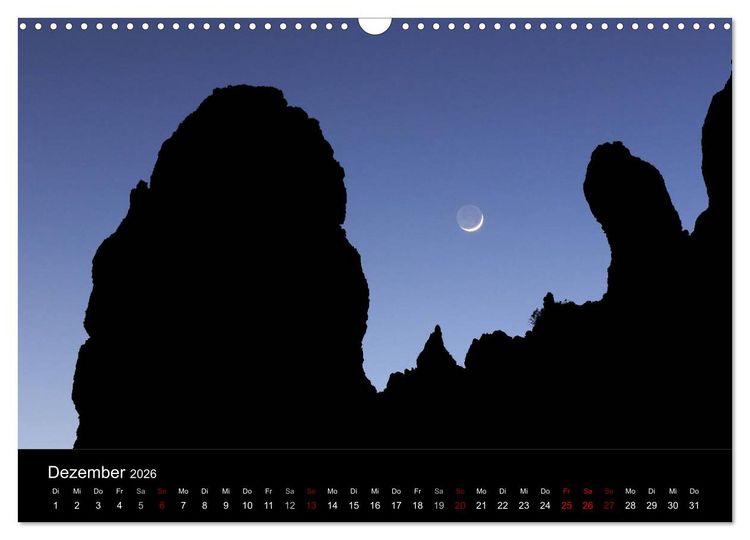 Produktbild: Teneriffa - Die Vulkaninsel im sch&ouml;nsten Licht (Wandkalender 2026 DIN A3 quer), CALVENDO Monatskalender