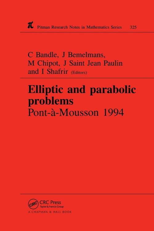 Produktbild: Elliptic and Parabolic Problems