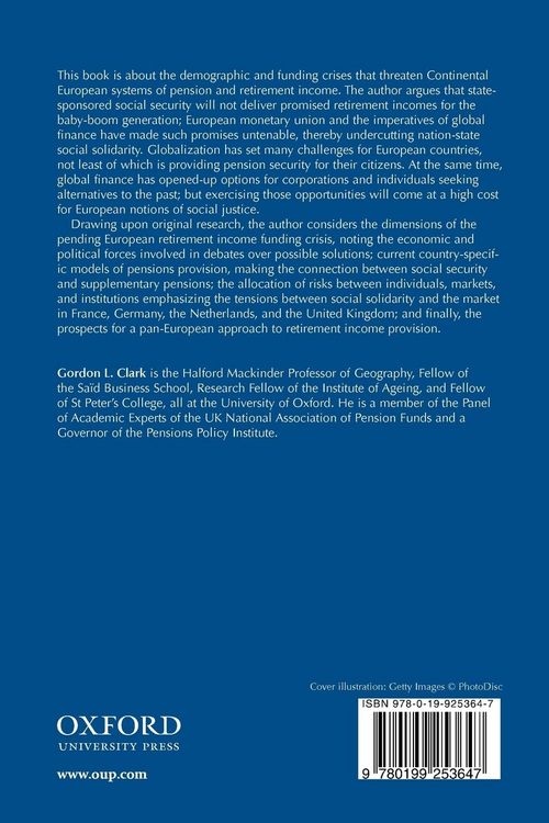 Produktbild: European Pensions & Global Finance