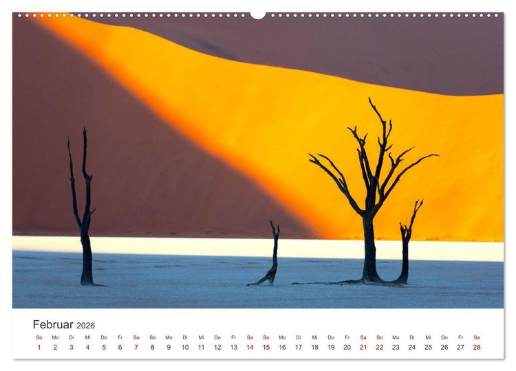 Produktbild: Deadvlei - Ein einzigartiges Naturwunder. (Wandkalender 2026 DIN A2 quer), CALVENDO Monatskalender
