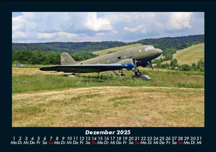 Produktbild: Flugzeuge 2025 Fotokalender DIN A5