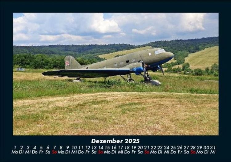 Produktbild: Flugzeuge 2025 Fotokalender DIN A5