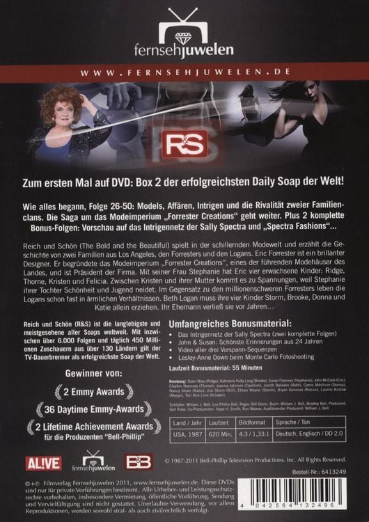 Produktbild: Reich und sch&ouml;n - Wie alles begann/Box 2 - Folgen 26-50 [5 DVDs]