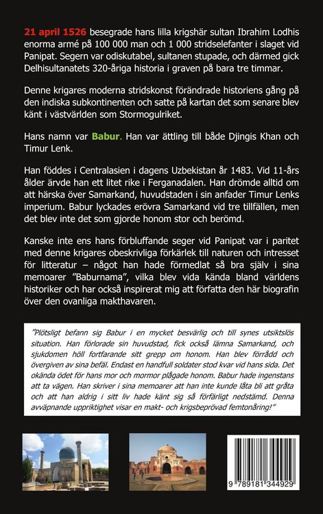 Produktbild: BABUR den f&ouml;rste stora stormogulen