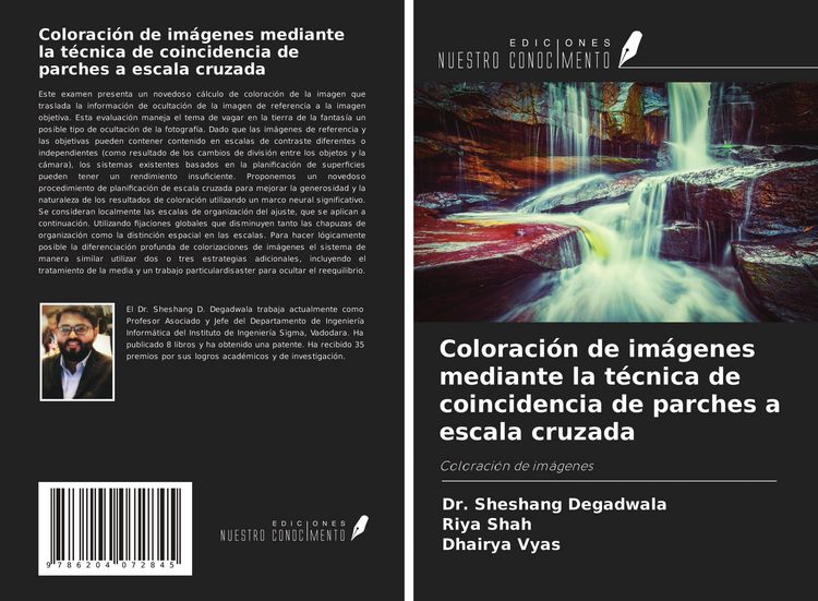 Produktbild: Coloraci&oacute;n de im&aacute;genes mediante la t&eacute;cnica de coincidencia de parches a escala cruzada