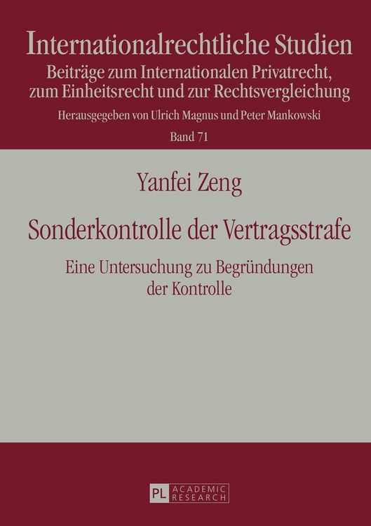 Produktbild: Sonderkontrolle der Vertragsstrafe