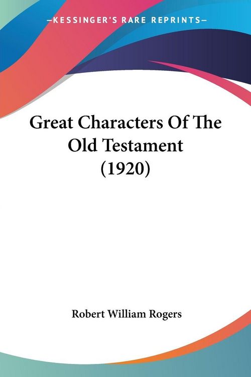 Produktbild: Great Characters Of The Old Testament (1920)
