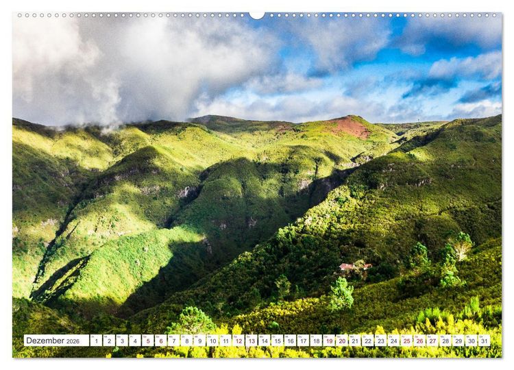 Produktbild: Madeira - Eine Perle im Atlantischen Ozean (Wandkalender 2026 DIN A2 quer), CALVENDO Monatskalender