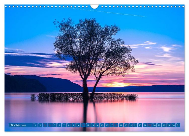 Produktbild: Drei L&auml;nder ein See - Bodensee (Wandkalender 2026 DIN A3 quer), CALVENDO Monatskalender