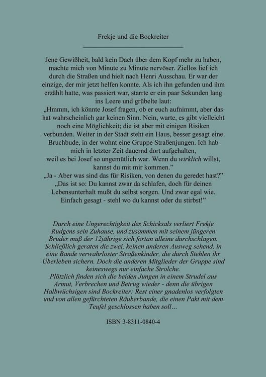 Produktbild: Frekje und die Bockreiter