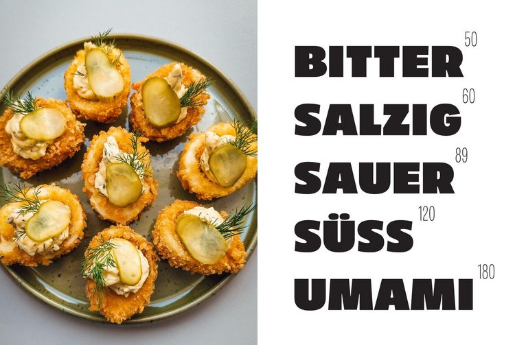 Produktbild: S&uuml;&szlig;. Salzig. Sauer. Bitter. Umami.
