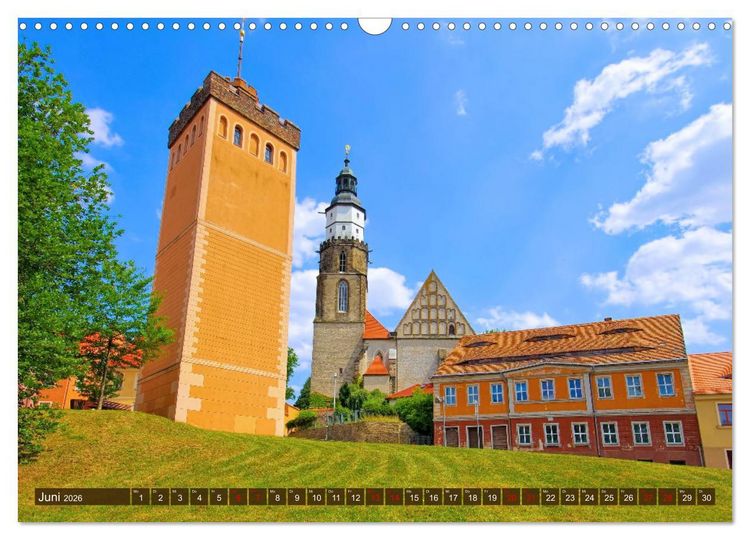 Produktbild: Kamenz - Kultur und Natur erleben und genie&szlig;en (Wandkalender 2026 DIN A3 quer), CALVENDO Monatskalender