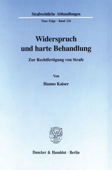 Produktbild: Widerspruch und harte Behandlung.