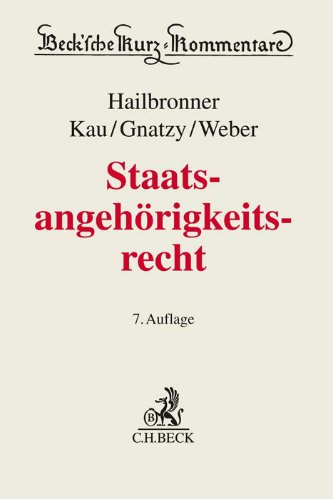 Produktbild: Staatsangeh&ouml;rigkeitsrecht