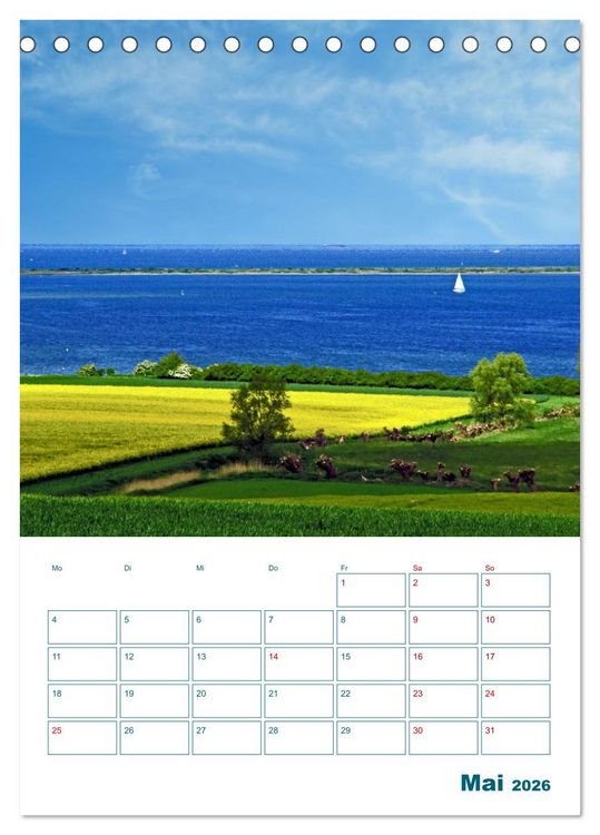 Produktbild: Ostseebad Rerik - Terminplaner (Tischkalender 2026 DIN A5 hoch), CALVENDO Monatskalender