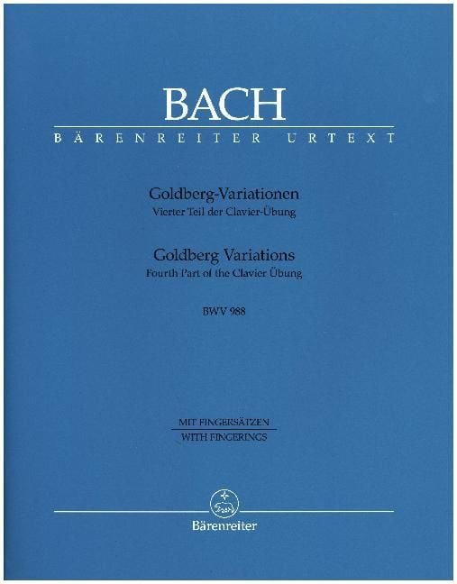 Produktbild: Goldberg-Variationen BWV 988