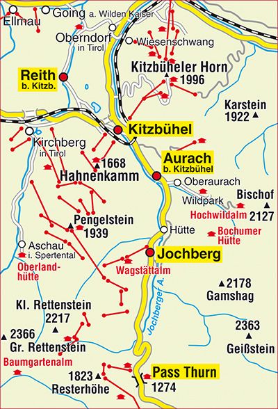 Produktbild: Mayr Wanderkarte Kitzb&uuml;hel XL 1:25.000