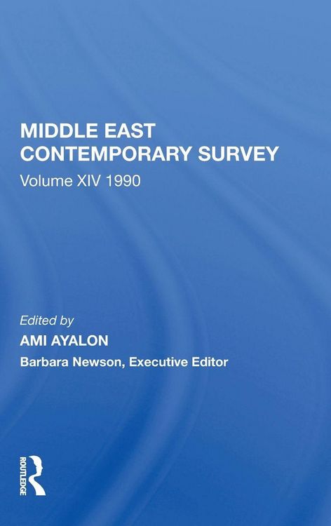 Produktbild: Middle East Contemporary Survey, Volume Xiv
