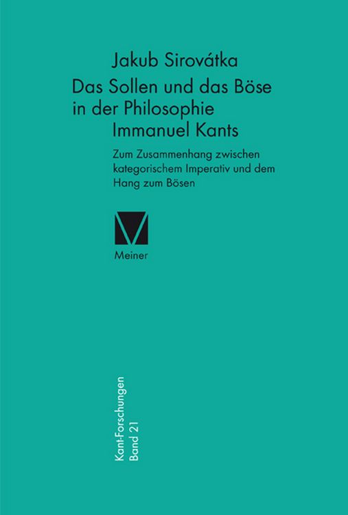 Produktbild: Das Sollen und das B&ouml;se in der Philosophie Immanuel Kants