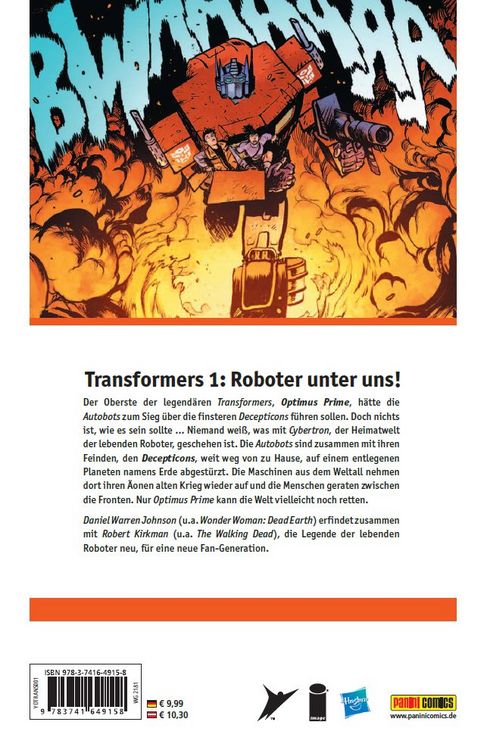 Produktbild: Transformers (Pocket Edition): Roboter unter uns