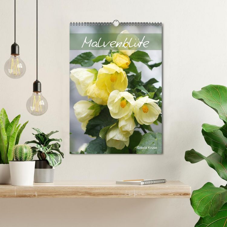 Produktbild: Malvenbl&uuml;te (Wandkalender 2026 DIN A3 hoch), CALVENDO Monatskalender