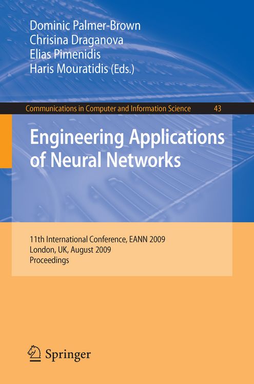 Produktbild: Engineering Applications of Neural Networks