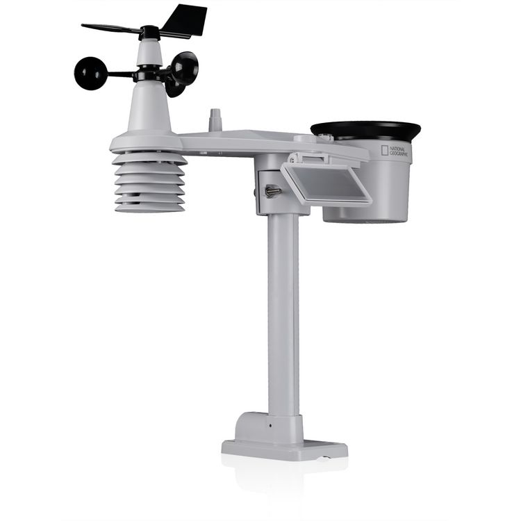 Produktbild: Bresser 14677 - NATIONAL GEOGRAPHIC Smarte Tuya-Wetterstation mit 7-in-1-Sensor