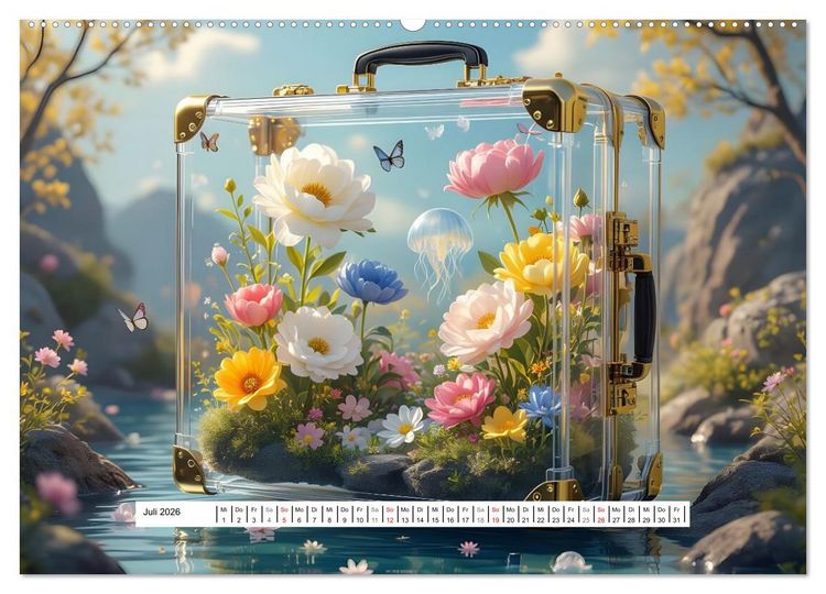 Produktbild: Leben in einer Box (hochwertiger Premium Wandkalender 2026 DIN A2 quer), Kunstdruck in Hochglanz