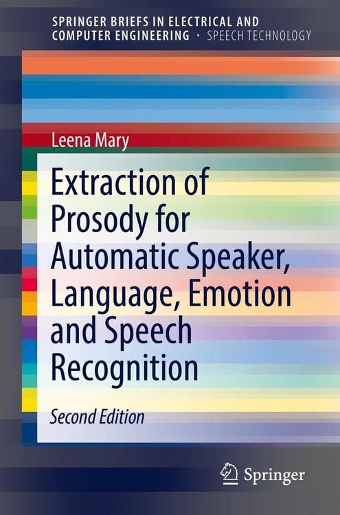 Produktbild: Extraction of Prosody for Automatic Speaker, Language, Emotion and Speech Recognition