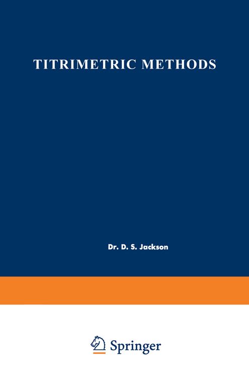 Produktbild: Titrimetric Methods