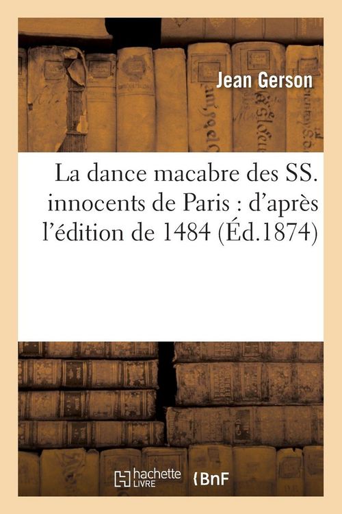 Produktbild: La dance macabre des SS. innocents de Paris