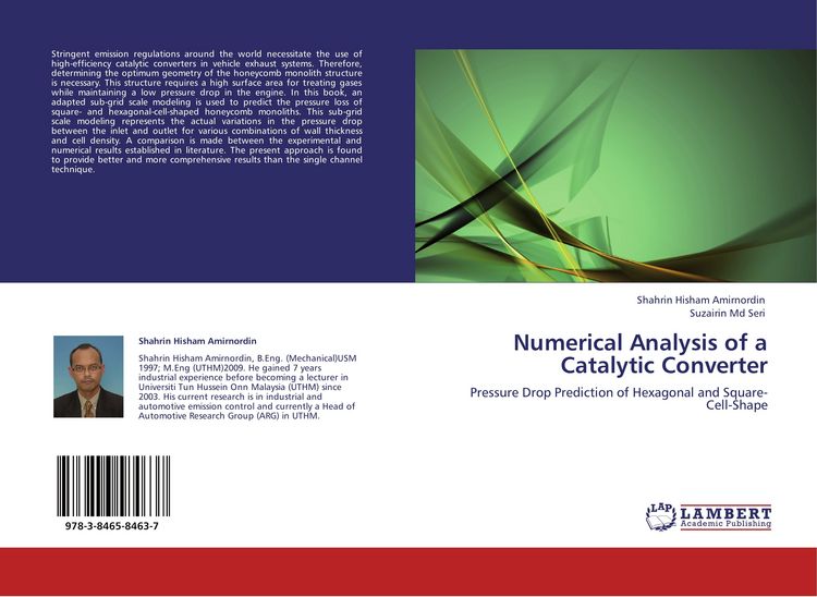 Produktbild: Numerical Analysis of a Catalytic Converter