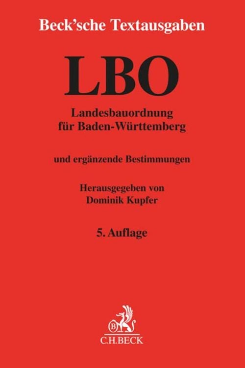 Bild vom Artikel Landesbauordnung für Baden-Württemberg vom Autor Dominik Kupfer