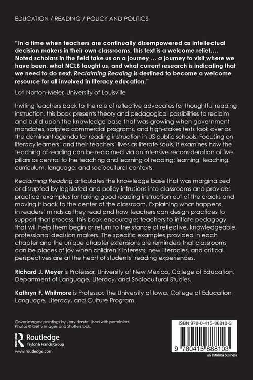 Produktbild: Reclaiming Reading