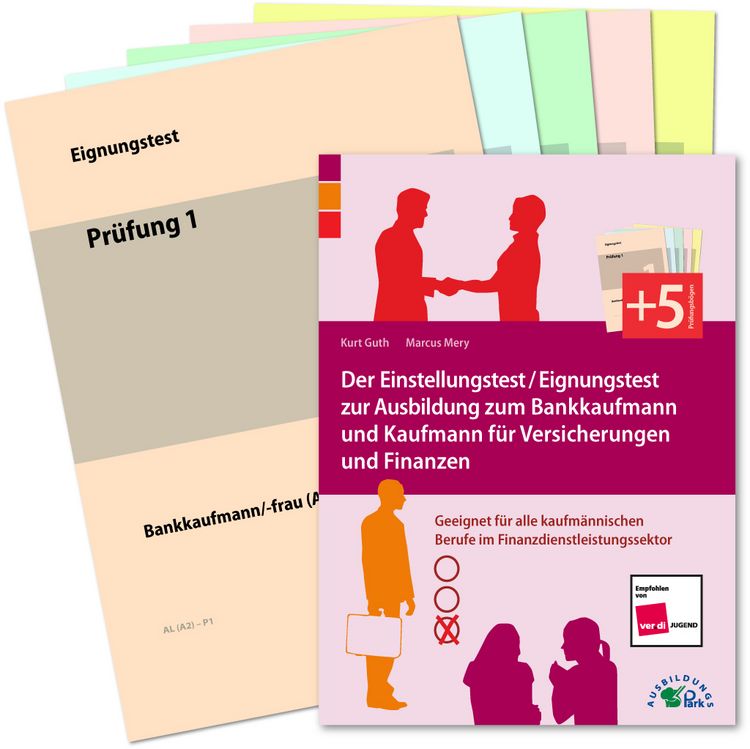 Produktbild: Der Einstellungstest / Eignungstest zur Ausbildung zum Bankkaufmann und Kaufmann f&uuml;r Versicherungen und Finanzen