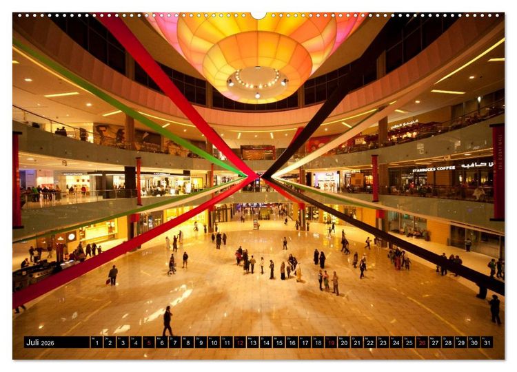 Produktbild: Emirat Dubai (Wandkalender 2026 DIN A2 quer), CALVENDO Monatskalender