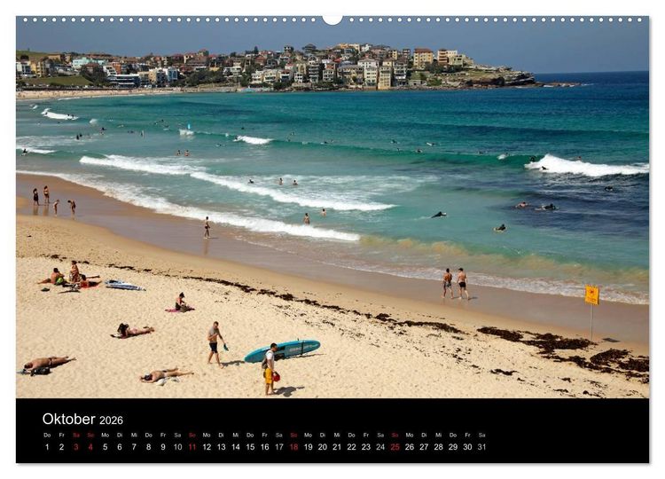 Produktbild: Australien (Wandkalender 2026 DIN A2 quer), CALVENDO Monatskalender
