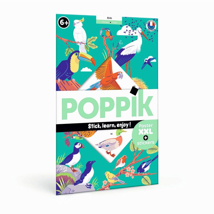 Produktbild: POPPIK - Lernposter & Sticker V&ouml;gel