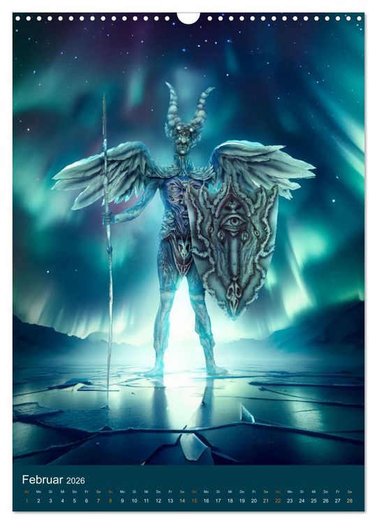 Produktbild: Bodypainting Adventures (Wandkalender 2026 DIN A3 hoch), CALVENDO Monatskalender